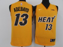 NBA Heat (21 new season) #13 Adebayo award version yellow 1:1 Quality