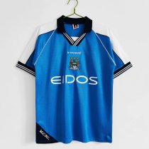 1999-2001 Manchester City Home 1:1 Quality Retro Soccer Jersey