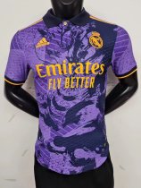 23/24 Real Madrid Purple Player Version 1:1 Quality Soccer Jersey