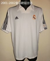 2001-2002 Real Madrid Champions League Home 1:1 Quality Soccer Jersey