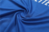 22/23 Lyon Training Suit Blue 1:1 Quality Training Jersey