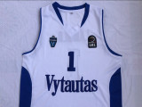 Lithuania League # 1 Shirt White 1:1 Quality