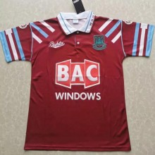 1991-1992 Retro West Ham Home 1:1 Quality Soccer Jersey
