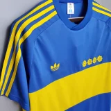 1981 Boca Home Fans 1:1 Quality Retro Soccer Jersey