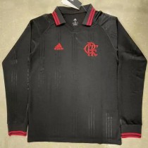 Retro Flamengo Long Sleeve 1:1 Quality Soccer Jersey