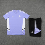 22/23 Real Madrid Training Suit Purple 1:1 Quality Training Jersey