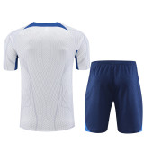 22/23 France Training Suit White 1:1 Quality Training Jersey