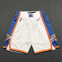 Oklahoma City Thunder White 1:1 Quality NBA Pants