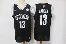 NBA 2021 Nets #13 Harden black 1:1 Quality
