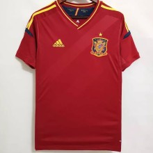 2012 Spain Home 1:1 Quality Retro Soccer Jersey