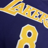 NBA Laker crew neck retro purple 8 Kubi with chip 1:1 Quality