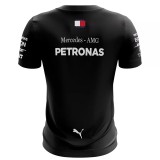 2021 F1 Black Short Sleeve Racing Suit 1:1