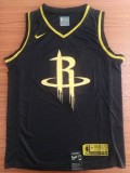 NBA Rocket 13 black gold 1:1 Quality