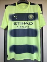 22/23 Manchester City 2RD Away Fans 1:1 Quality Soccer Jersey