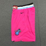 19/20 Heat Pink Earned Edition 1:1 Quality NBA Pants