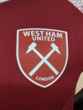 22/23 West Ham United Home Player 1:1 Quality Soccer Jersey