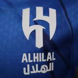 23/24 Al Hilal SFC Home Blue Player 1:1 Quality Soccer Jersey
