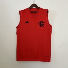 23/24 Vest Training Wear Flamengo Red Fans Version 1:1 Quality Soccer Jersey