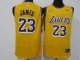 NBA Lakers #23 James yellow 1:1 Quality
