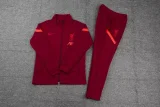 21/22 Liverpool Red Kids Jacket Tracksuit 1:1 Quality Soccer Jersey