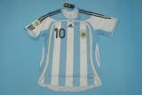 2006/2007 Argentina Home Fans 1:1 Quality Retro Soccer Jersey