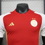 23/24 Algeria Red Player 1:1 Quality Trianing Jersey