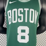 2023 NBA Celtics Green PORZINGIS#8 Men Jersey Top Quality Hot Pressing Number And Name