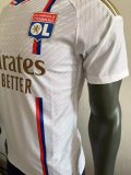 23/24 Lyonnais Home White Player 1:1 Quality Soccer Jersey