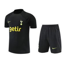 22/23 Tottenham Training Kit Black 1:1 Quality Training Jersey