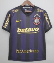 2009-2010 Retro Corinthians Away 1:1 Quality Soccer Jersey