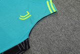 22/23 Juventus Vest Training Suit Kit Blue 1:1 Quality Training Jersey