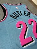 NBA Heat wathet Butler No. 22 1:1 Quality
