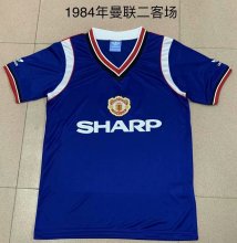 1984 Manchester United 2rd Away 1:1 Quality Retro Soccer Jersey