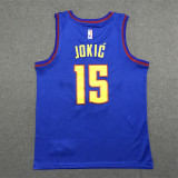 Nuggets JOKIC #15 Blue 1:1 Quality NBA Jersey