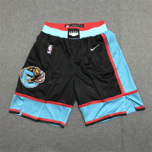 20/21 Grizzlies Black 1:1 Quality Retro NBA Pants