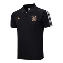 22/23 Germany Polo Shirt Black 1:1 Quality Soccer Jersey