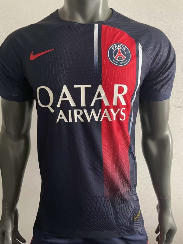 23/24 PSG Home Blue Player 1:1 Quality Soccer Jersey
