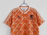 1988 Netherlands Home 1:1 Quality Retro Soccer Jersey
