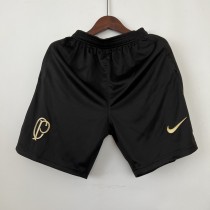 22/23 Corinthians Black Shorts（With Zipper）