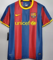 2010-2011 Barcelona Home 1:1 Quality Retro Soccer Jersey