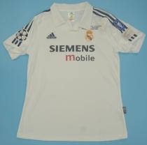 2002-2003 Retro Real Madrid Home 1:1 Quality Soccer Jersey