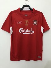 2004-2005 Liverpool Home 1:1 Quality Retro Soccer Jersey