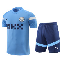 22/23 Manchester City Training Kit Blue 1:1 Quality Training Jersey