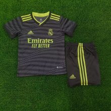 22/23 Real Madrid Third Kids Soccer Jersey