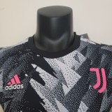 23/24 Juventus Black White Special Edition Player Version 1:1 Quality Soccer Jersey
