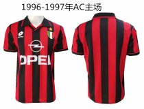 1996-1997 AC Home 1:1 Quality Retro Soccer Jersey