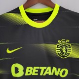 22/23 Sporting Lisbon Away Fans 1:1 Quality Soccer Jersey