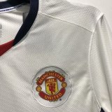 2008-2009 Manchester United Long Sleeve 1:1 Quality Retro Soccer Jersey