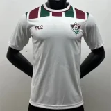 23/24 Fluminense Training Clothes White Fans 1:1 Quality Soccer Jersey