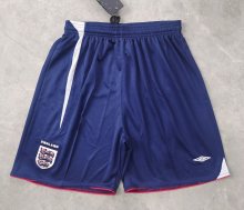 2006 England Home 1:1 Retro Shorts